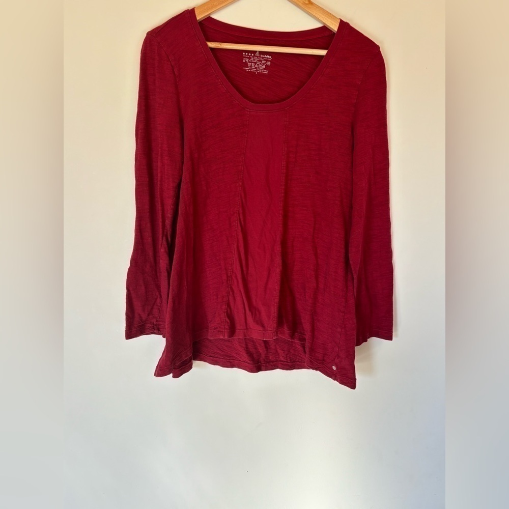 Neon Buddha-Red 3/4 Sleeve Shirt